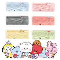 로이체 BT21 리틀버디 베이비 멀티태스킹 블루투스 무선 키보드, RJ, BT21-TKB-3E-RJ, 일반형