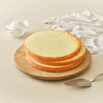 케이크시트 수제 화이트(바닐라) (도시락/미니/1호/2호/3호) 케익만들기키트재료 (평일 오후3시이전 출고), 2호, 1개