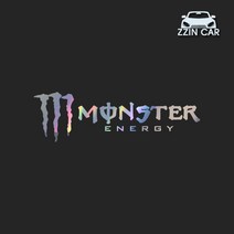 찐카 몬스터에너지 캠핑 데칼스티커 ZCCP-17 /캠핑스티커 /몬스터에너지스티커, 레드, 대형
