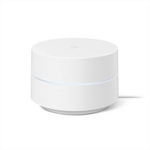 구글 Wi-Fi - AC1200 - 메시 Wi-Fi 시스템 - Wi-Fi 라우터 - 1500 평방 피트 커버리지 - 1팩