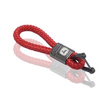 크롬죽이기 좋은 품질 가죽 자동차 키 링 체인 존 디어 johndeere 액세서리에 대 한, 04 red john