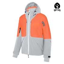 펠리체 지프로그 밀러 스키복 보드복 자켓 그레이