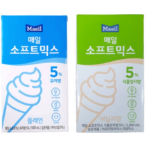 매일 소프트믹스 1000mL 2종 골라담기, 바닐라