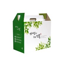 자체제작 한약박스 자연이주는선물(소) 50장 한약포장박스_[221229EA], 본상품선택
