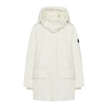 [N21] 여성 나일론 오버 후드 패딩 N2M O031 5004 1102 아이보리 271234