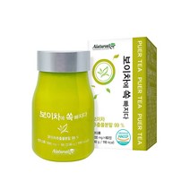 보이차캡슐 농축보이차 보이차추출물분말 보이차정 보이차에빠지다 중국운남성보이차, 60정, 500mg
