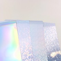 홀로그램 인쇄 용지 접착 스티커 A4 프린트지 다이아