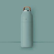 저녁바람 스텐 텀블러 대용량, 350ml, 그린