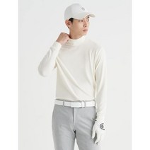 빈폴골프(Beanpole.golf_SSF) 남성 아이보리 기모 하이넥 베이스 레이어 (BJ2941B110)