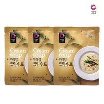 간편한 조리 청정원 우리쌀 크림수프 60g x 3개, 01_크림수프60gx3개