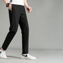 남성용 히든밴딩 10부 슬랙스 긴바지 고탄력[88357]