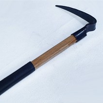 GjB 주물 한발 외발괭이 약초 마늘 조개 괭이 호미 밭일 미니 소형 곡괭이, 1개