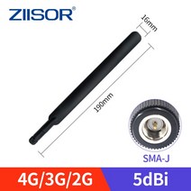 4G LTE WIFI 라우터 안테나 3G GSM 옴니 5dBi 신호 증폭 SMA Male DTU 모듈 리피터 모뎀 공중 20113, 01 TX4G-JKC-19, 01 TX4G-JKC-19