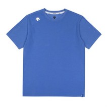 [데상트] 반팔티 UQC SN22JHTS43-BLU 주니어 터프 스몰로고 반팔 티셔츠 BL