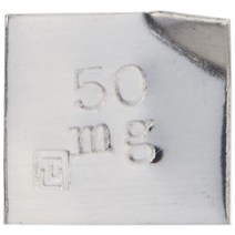 아키야마 형재 윗접시 저울용 분동 50mg 단품