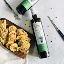 팜투마켓 미국 프리미엄 비정제 압착 포도씨유 500mL x 2병