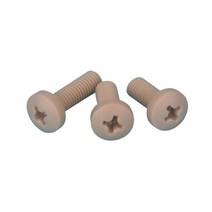2pcs M5 M6 PEEK Phillips 나사 크로스 소켓 원형 헤드 볼트 기계 nali 고강도 난연, 03 M5x10mm