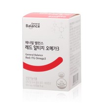 지쿱 제너럴 밸런스 레드 알티지 오메가3