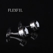 커프스 커프스링크 넥타이핀 FLEXFIL 남성용 고급 셔츠 브랜드 라운드 웨딩 쥬얼리
