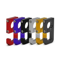 오토바이 바이크 고급 봉지걸이 cnc가공 pcx 22mm 핸들크로스바 헬멧 걸이, 실버