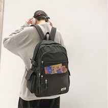방과후 독서실 편한 옷차림 코디 백팩 남자백팩 수납공간 직장인백팩 책가방 댄디 남녀공용 여행백팩 30대