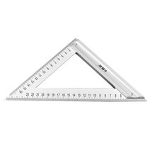 스피드스퀘어 대형 45도 고정밀 다기능 목공, A단면 삼각자 120MM