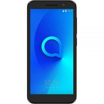 Alcatel 1 (2019) 5033E 4G LTE 12.7cm 디스플레이 16GB 8MP 쿼드 코어 안드로이드 오레오 월드와이드 언락 (블랙)