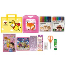 유치원생 선물 문구세트 신학기 졸업 입학선물 11종, 공주님