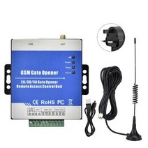 출퇴근기록기 얼굴인식 근태 지문 인식기 RTU5025 GSM 도어 오프너 GSM/GPRS/3G 무선 원격 액세스 컨트롤러, 03 UK Plug