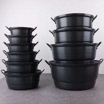 업소용 경질 국솥 26 AA 대형 냄비 찜솥 사골국 닭백숙 삼계탕(주, 경질국솥 45 (416353)
