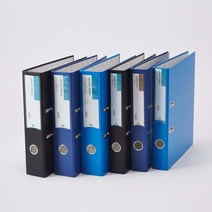 더존FK 레버아치(LA)바인더 2공 폭(7cm), 1개, 청색