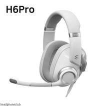 EPOS H6Pro 유선 게이밍 헤드셋 밀폐형 오픈형 필스정품, 오픈형 화이트