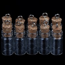 10pcs 미니 유리 병 작은 바이알 코르크 유리 항아리 다중 사용 코르크 소원 유리 새로운
