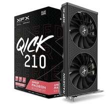XFX 스피드ster QICK210 라데온 RX 6500XT 블랙 게이밍 그래픽 카드 4GB GDDR6 HDMI AMD RDNA 2 RX-65XT4DBDQ 포함 201178, RX 6500 XT