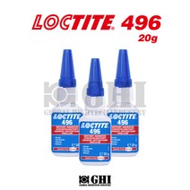 헨켈 HENKEL 록타이트 LOCTITE 496 20g 순간접착제, 1개