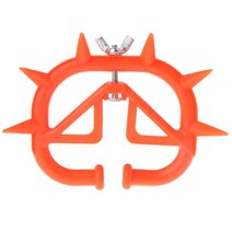 농 암소 이유 도구 코 링 플라스틱 클립 농장 동물 이유식 나사 인터페이스 송아지 가축에 대한 Adjustbale, 02 2