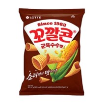 롯데제과 꼬깔콘 군옥수수맛, 72g, 15개