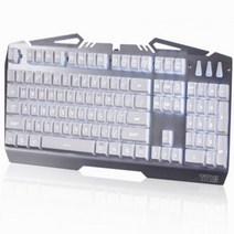 1300k [프로메딕] STORMX TITAN SE 게이밍 게임용 LED 키보드-실버, 단품