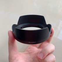 ES-65B 커버 RF50mm 1.8STM 렌즈 풀프레임 R6R5RRP 작은 가래우 고프로 캐논 소니 니콘 적용, 하나