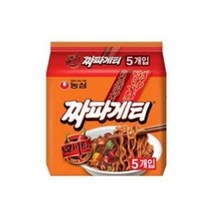 봉지라면 농심 사천짜파게티 봉지 (5개입), 1