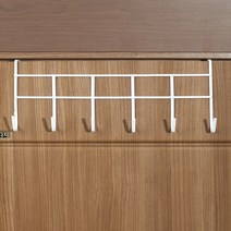 플랫 6구 도어후크 옷정리 도어행거도어후크옷걸이 문행거 문걸이행거 방문행거 방문옷걸이 수납걸이 가방걸이 도어행거 도어훅