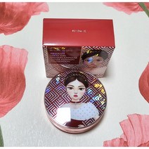 절대 철벽녀 단백질 앰플 커버 쿠션 파운데이션 시즌10, 단백질 앰플 커버 쿠션 본케이스, 21호 레드퀸