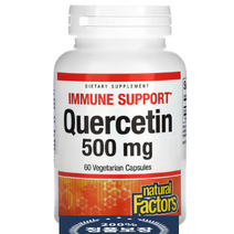 Natural Factors 퀘르세틴 500mg 60정