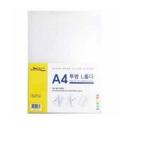 에코청운 L자 홀더 파일 A4, 투명, 105개입