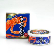 [SEAFOOD] 바다가득 영덕 게살장 90g*3캔, 1캔