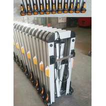 공장 출입문 바리게이트 정문 접이식 자바라 펜스, 6번 1M