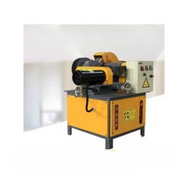 스테인리스 파이프 연마기 녹 제거 그라인더 연삭기 원통형 탁상형, 옐로우