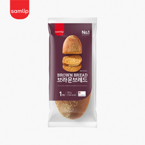 삼립 브라운 브레드 60g 1봉/아웃백 빵, 1개