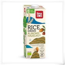 LIMA Vegetable drink rice hazelnut almond 리마 라이스 헤이즐넛 아몬드 베지터블 드링크 1L 4개