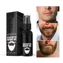 남자 수염 발모제 오일 상남자 턱수염 콧수염 기르기 영양제 오일 30ml, 2